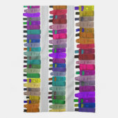 Seifen Sie Flaschen-Regenbogen - für Badezimmer, Geschirrtuch (Vertikal)