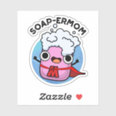 Seifenbaum Funny seiap Mama Pun Aufkleber (Blatt)