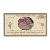 Seifenbeschriftung (Vorne)