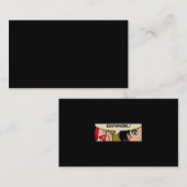 Seifenbildung für Frauen, die Comic über Seifen fl Visitenkarte (Vorne/Hinten)