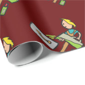 Seifenbildung Geschenkpapier (Rolleneckpunkt)