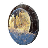 Seifenblase auf Schnee Dartscheibe (Vorderseite rechts)