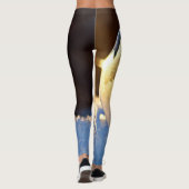 Seifenblase auf Schnee Leggings (Rückseite)