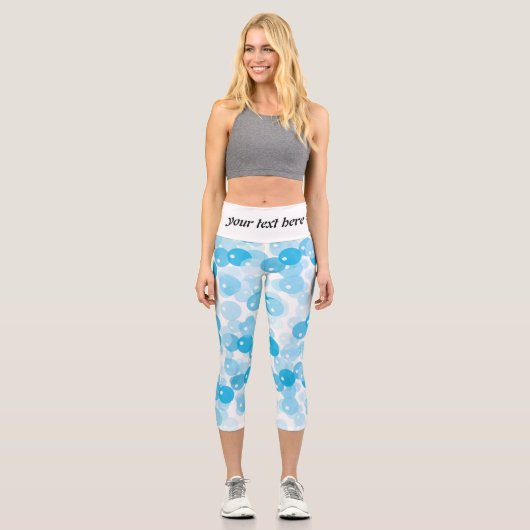Seifenblase Capri Leggings (Vorderseite)
