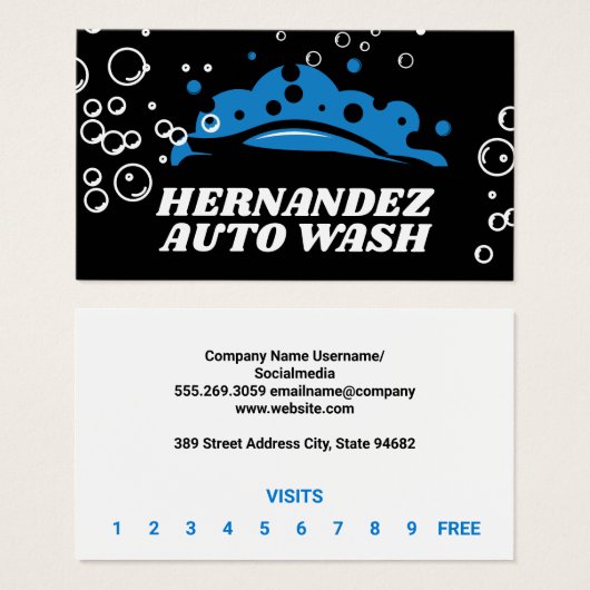 Seifenblase für Autos (Vorne & Hinten)