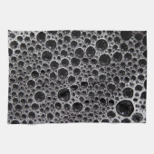 Seifenblase, schwarz-weiß geschirrtuch (Horizontal)