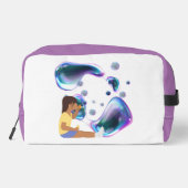 Seifenblase Waschbeutel (Rückseite)