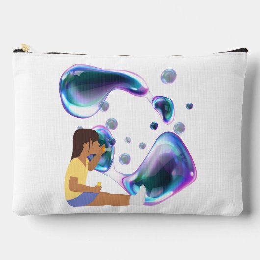 Seifenblase Zubehörtasche (Vorderseite)