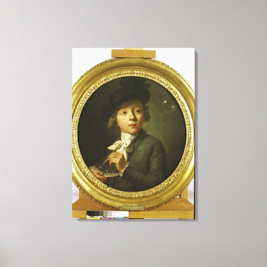 Seifenblasen, 1784 leinwanddruck (Vorderseite)