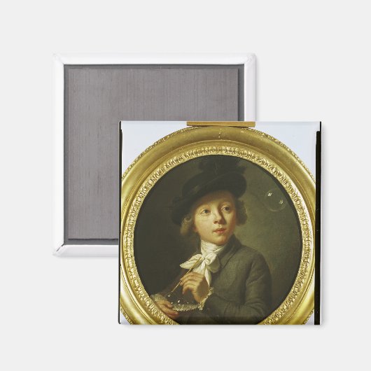 Seifenblasen, 1784 magnet (Vorderseite/Rückseite)