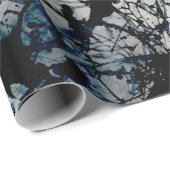 Seifenblasen aus Tapeten Geschenkpapier (Rolleneckpunkt)