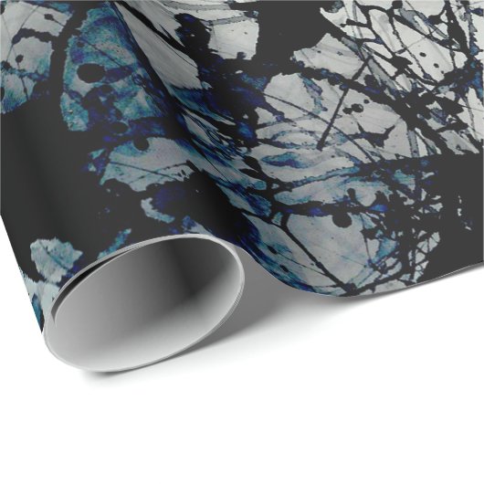 Seifenblasen aus Tapeten Geschenkpapier (Rolleneckpunkt)