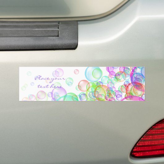 Seifenblasen Autoaufkleber (Auf Auto)