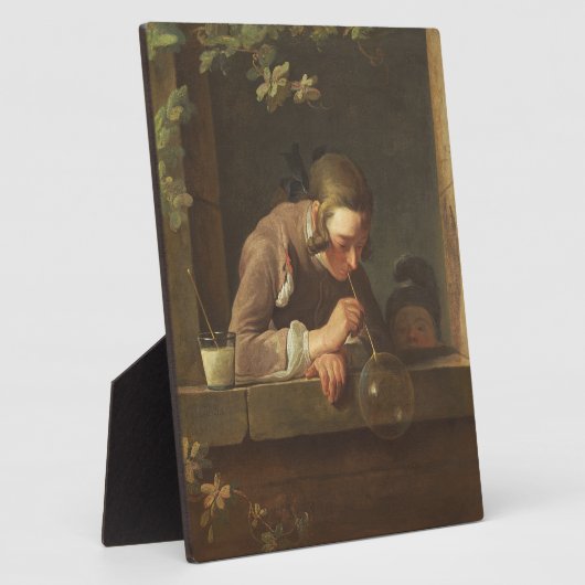 Seifenblasen, c. 1733-34 (Öl auf Leinwand) Fotoplatte (Seite)