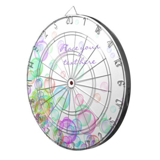 Seifenblasen Dartscheibe (Vorderseite rechts)