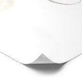 Seifenblasen-Design Poster (Ecke)