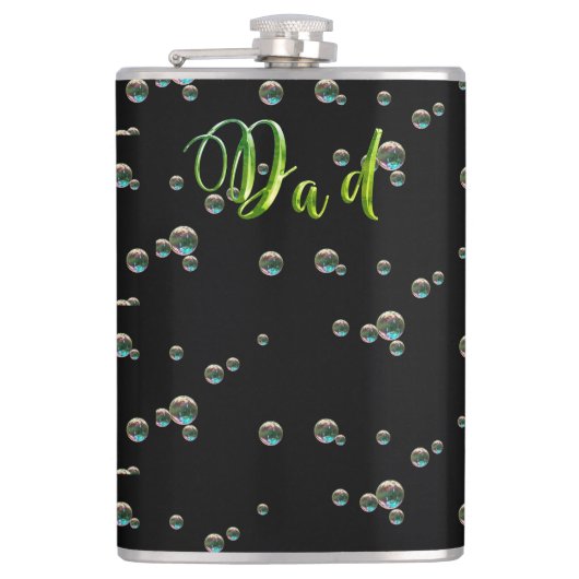 Seifenblasen Flachmann (Vorderseite)