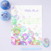 Seifenblasen Flyer (Einzeln)