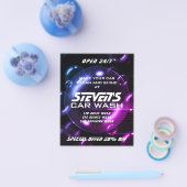 Seifenblasen Flyer waschen (Einzeln)