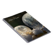 Seifenblasen gefroren Eiskristall Cool Winter - Na Notizblock (Rechte Seite)