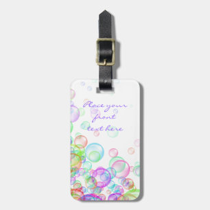 Seifenblasen Gepäckanhänger