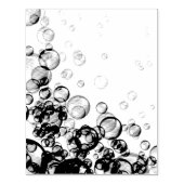 Seifenblasen Gummistempel (Prägung)