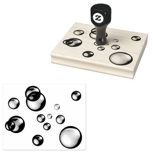 Seifenblasen Gummistempel (Stempel)