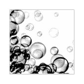 Seifenblasen Gummistempel (Prägung)