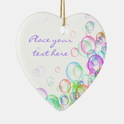 Seifenblasen Keramikornament (Rechts)