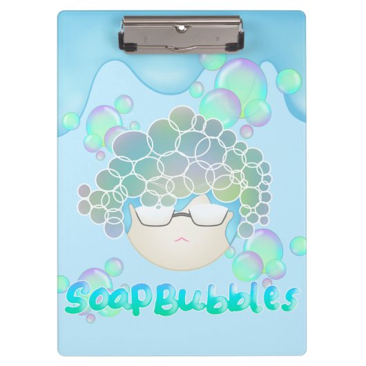 Seifenblasen Klemmbrett (Vorderseite)