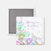 Seifenblasen Magnet (Vorderseite/Rückseite)