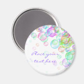 Seifenblasen Magnet (Vorderseite/Rückseite)