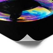 Seifenblasen nach Galerienplakat Poster (Ecke)