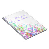 Seifenblasen Notizblock (Rechte Seite)