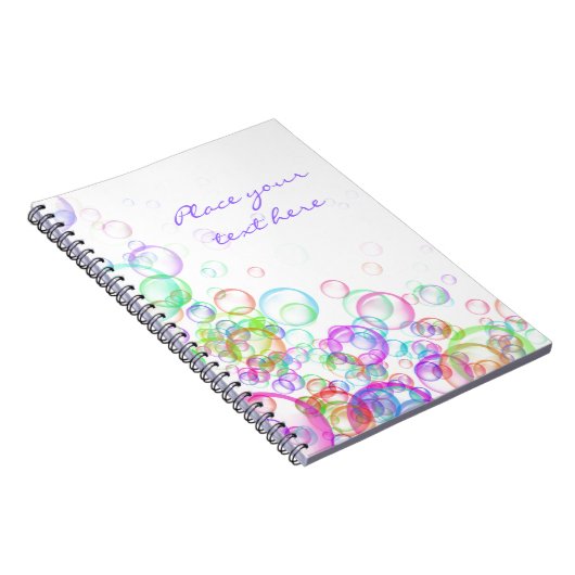 Seifenblasen Notizblock (Rechte Seite)