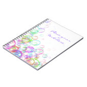 Seifenblasen Notizblock (Linke Seite)