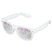 Seifenblasen Partybrille (Schrägansicht)