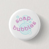 Seifenblasen Sammelbares Button (Vorderseite)