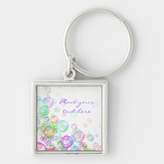 Seifenblasen Schlüsselanhänger (Vorne)