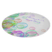 Seifenblasen Schneidebrett (Ecke)