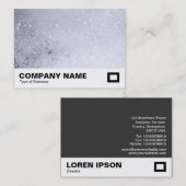 Seifenblasen Visitenkarte (Vorne/Hinten)