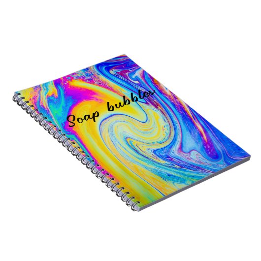Seifenblasenheft Notizblock (Rechte Seite)