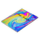 Seifenblasenheft Notizblock (Linke Seite)