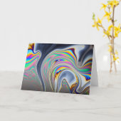 SeifenblasenmakroFoto Karte (Gelbe Blume)