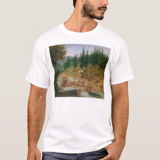 Seifenerz-Bergbau an Fosters Bar, Kalifornien T-Shirt