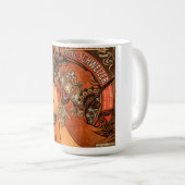 Seifenfabrik von Bagnolet - Alphonse Mucha Kaffeetasse (VorderseiteRechts)