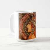 Seifenfabrik von Bagnolet - Alphonse Mucha Kaffeetasse (Vorderseite Links)