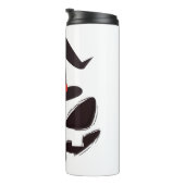 Seifenhalloween-Shirt für Halloween Thermosbecher (Nach rechts gedreht)