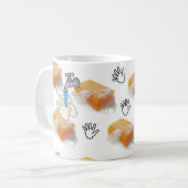 Seifenhand Waschende Tasse (Vorderseite Links)