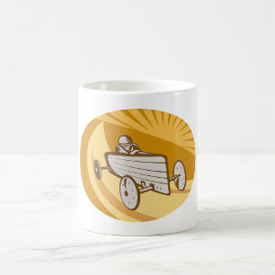 Seifenkastenwagen Kaffeetasse